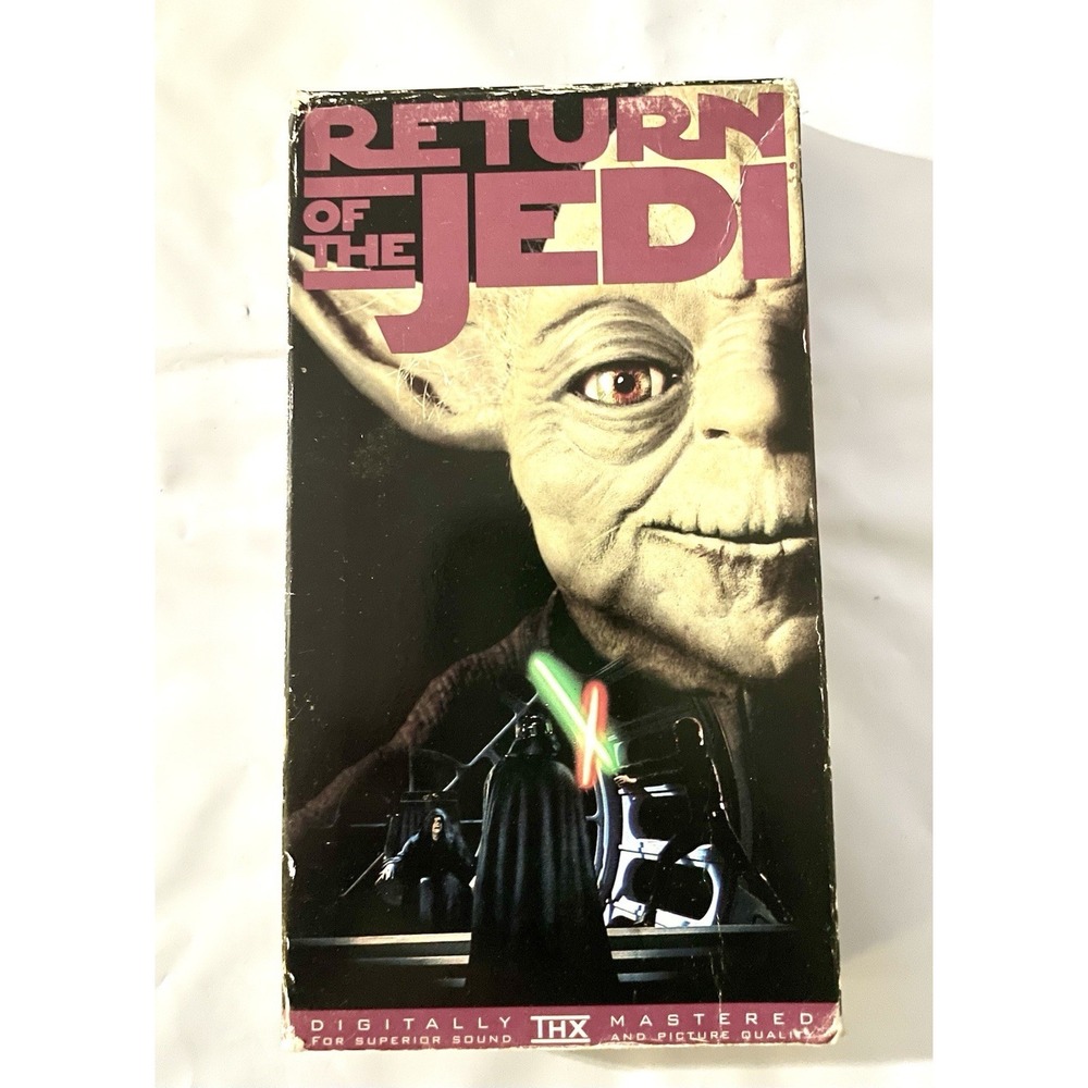 VTG 1995 Star Wars VHS Return Of The Jedi‎ Original 1983 Digitally Mastered